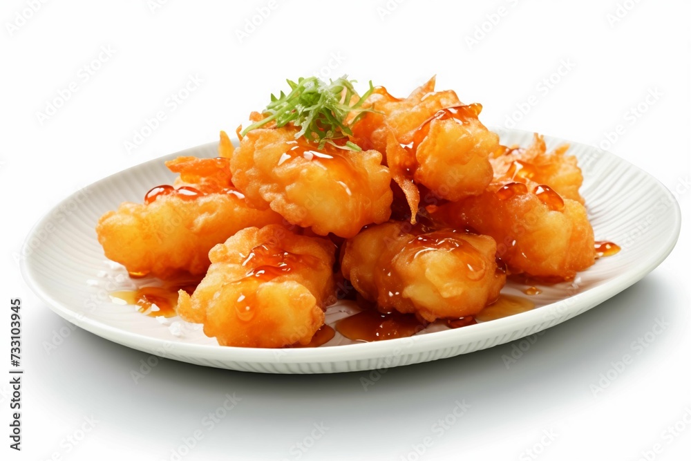 a white plate with food on it sitting on a table a white plate with food on it sitting on a table