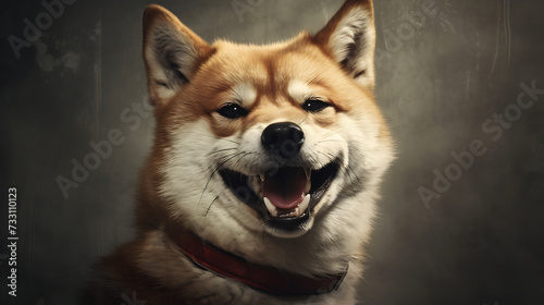 Shiba Inu with a spirited personality