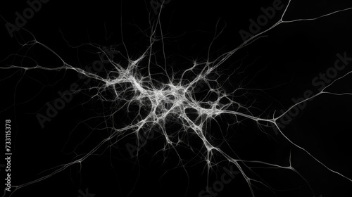 Abstract representation of neural connections