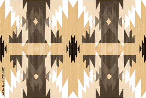 geometric shapes fabric design vector Mix and match Thai patterns. Seamless, carpeted floors, tapei, shawls, towels, textiles, yoga mats, neck scarves or patterned handkerchiefs