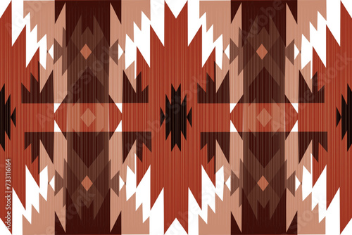 geometric shapes fabric design vector Mix and match Thai patterns. Seamless, carpeted floors, tapei, shawls, towels, textiles, yoga mats, neck scarves or patterned handkerchiefs