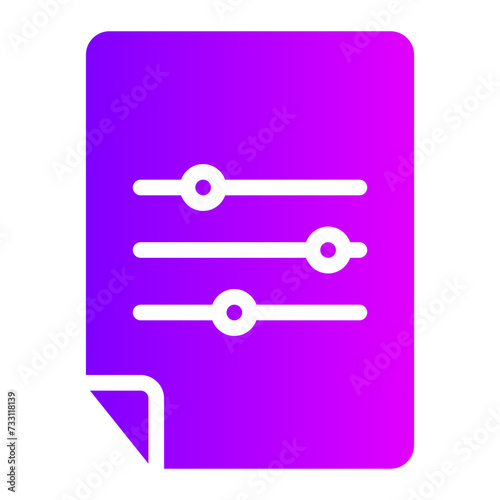 preset gradient icon
