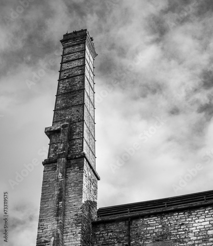 Theakstons Victorian Brewery Chimney - Masham North Yorkshire UK photo