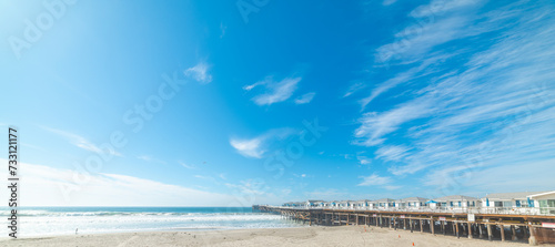 Pacific Beach shore on a sunny day © Gabriele Maltinti
