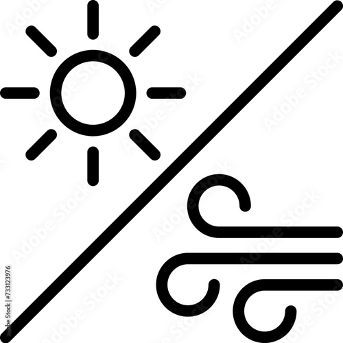 weather, variable, sun, wind