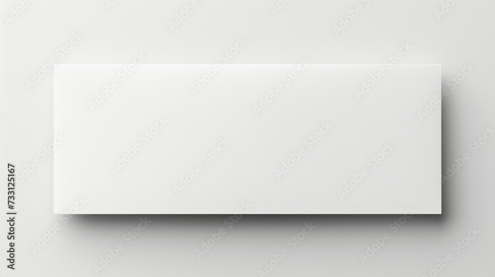 Blank white picture on the wall, framed poster with copy space. Generative AI Blank white picture on the wall, framed poster with copy space. Generative AI