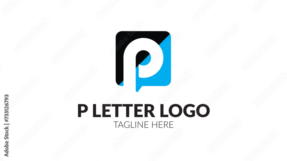 P letter vector logo design fully editable high quality P letter vector logo design fully editable high quality