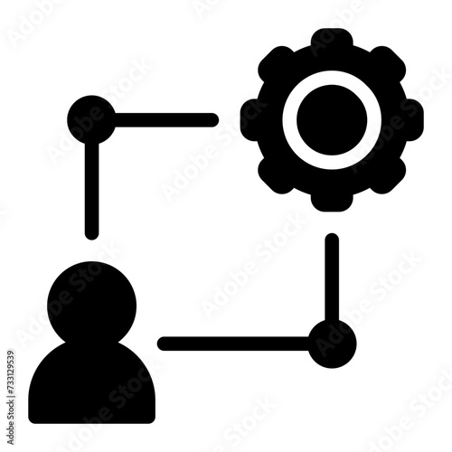 interpersonal glyph icon