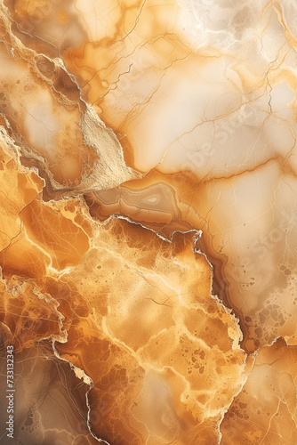 Warm Toned Marble Texture with Natural Patterns.
