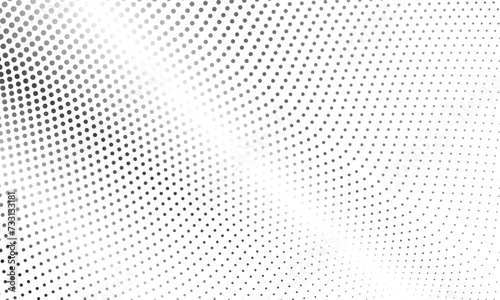 Vector dots halftone black and white background. Overlay dotted halftone texture background.