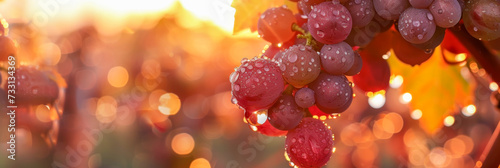grapes, ripe, agriculture, vineyard, fruit, wine photo