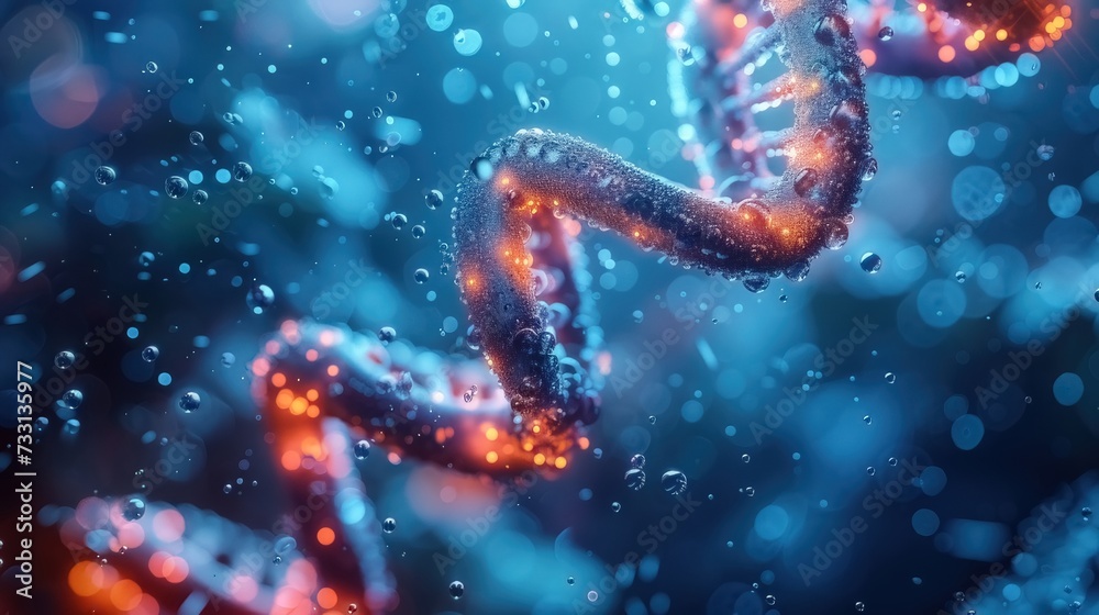 DNA Genome. Genetic Engineering and Biotechnology 
