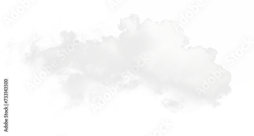 realistic cloud fog overlay isolated on the transparent background