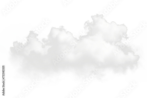 realistic cloud fog overlay isolated on the transparent background photo