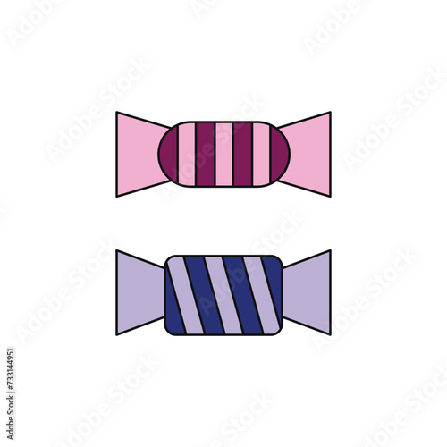 candy vector type icon