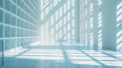 Minimalist bars and grids create a sense of lockdown  emphasizing data security and confidentiality