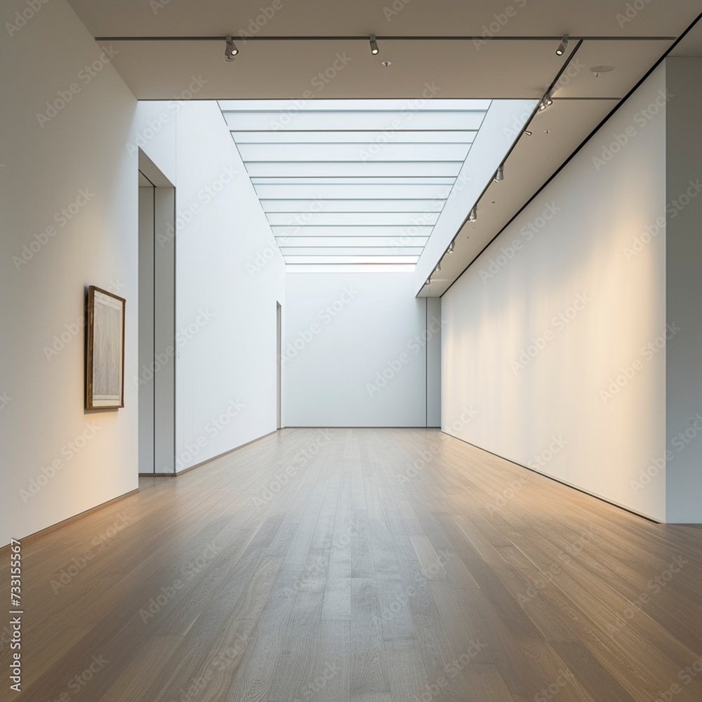 Obraz premium White Empty elegance room background with space for text or object. copy space,