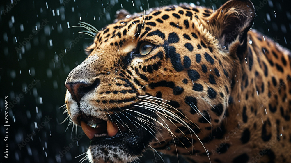 portrait of a leopard   high definition(hd) photographic creative image