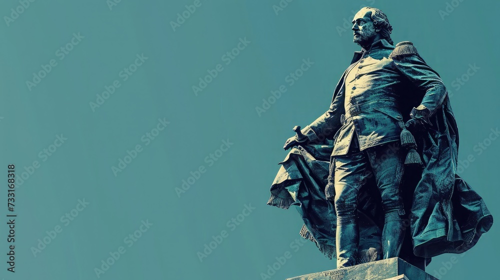 Greeting Card and Banner Design for Casimir Pulaski Day Background Greeting Card and Banner Design for Casimir Pulaski Day Background