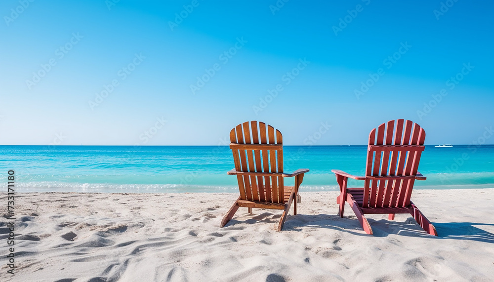 Beautiful Beach chair photography