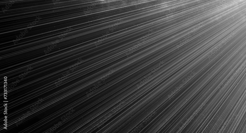 Obraz premium Floating Dark Dust Light Beam Background