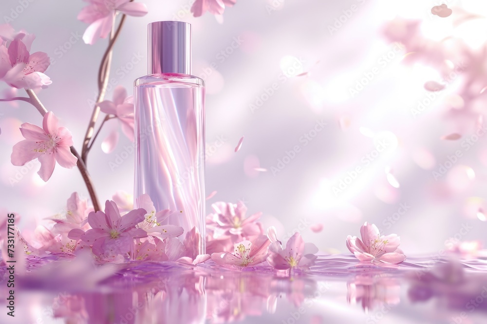 Cosmetics Product Abstract Background Cosmetics Product Abstract Background