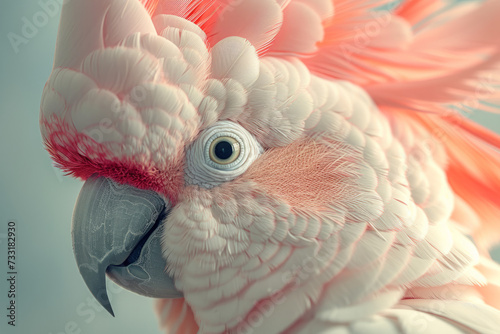 Close-Up Of A Beautiful Parrot