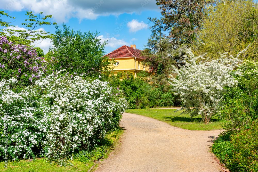 Sanssouci park in spring, Potsdam, Germany Sanssouci park in spring, Potsdam, Germany