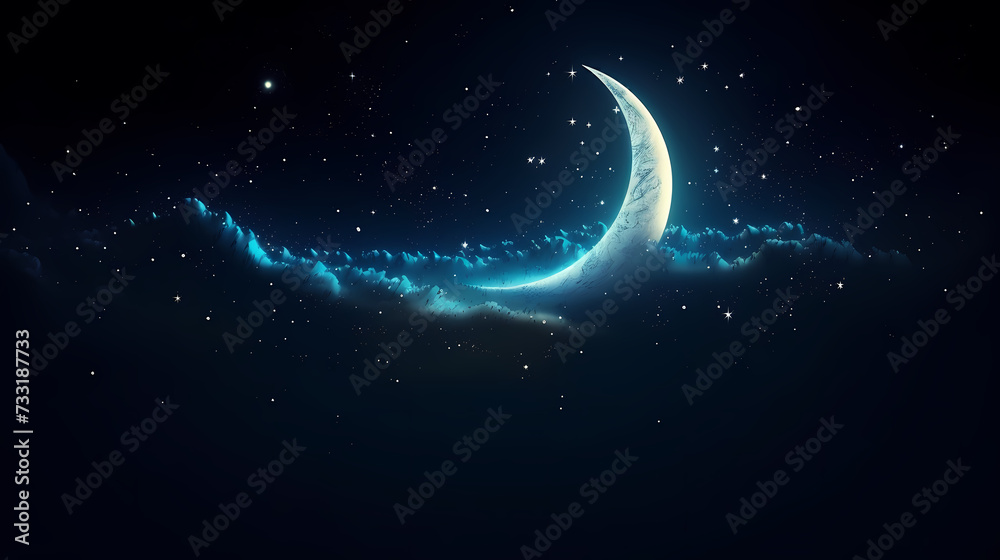 Cosmic illustration showing vibrant cosmic background Cosmic illustration showing vibrant cosmic background