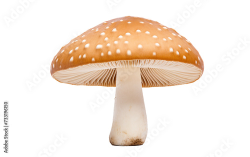 Cooking with Fresh Mushrooms Isolated on Transparent Background PNG.