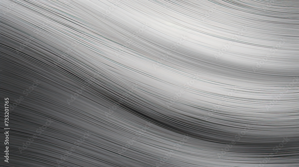 Brushed Silver Steel Texture Background Ai Generative