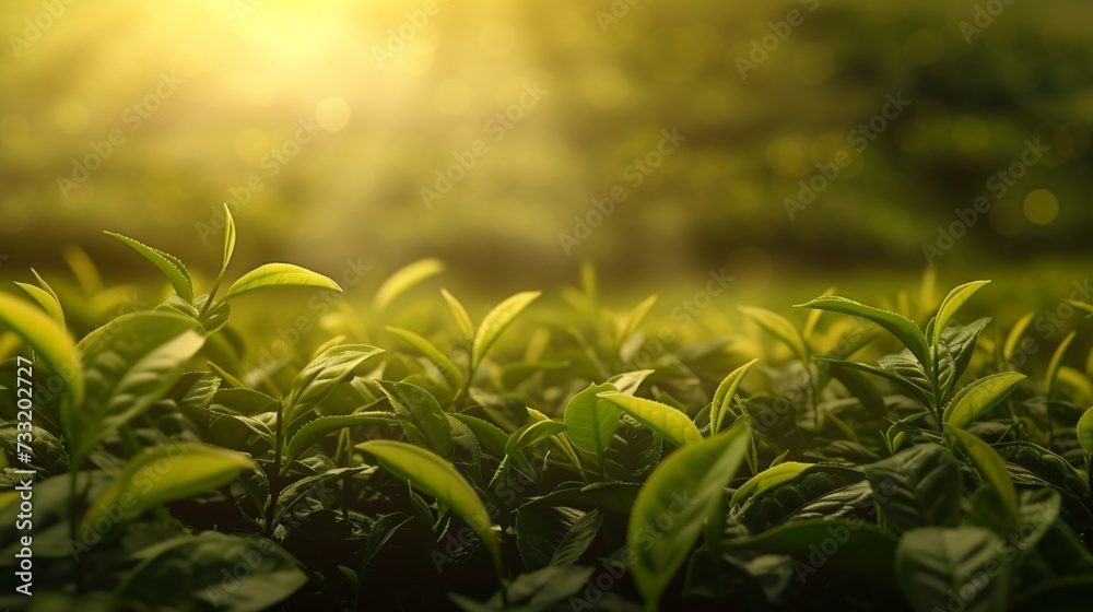 green grass and sun