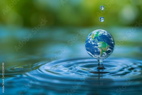 World water day concept.