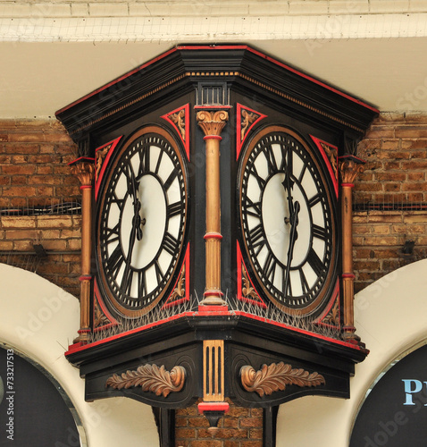 Canvas Print Charing Cross Station Clock, London
