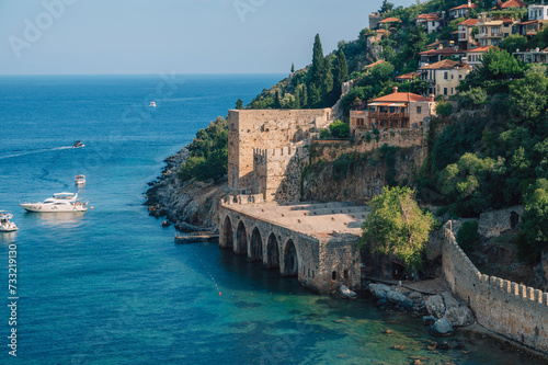 Alanya city, Turkey, view f...