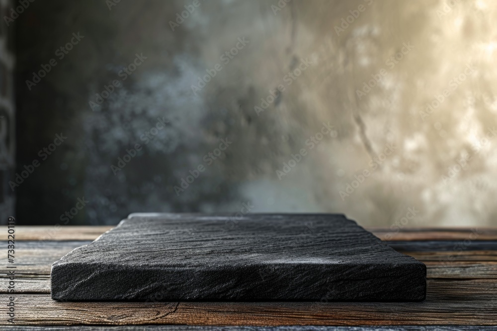 black marble podium on wooden table
black marble podium on wooden table