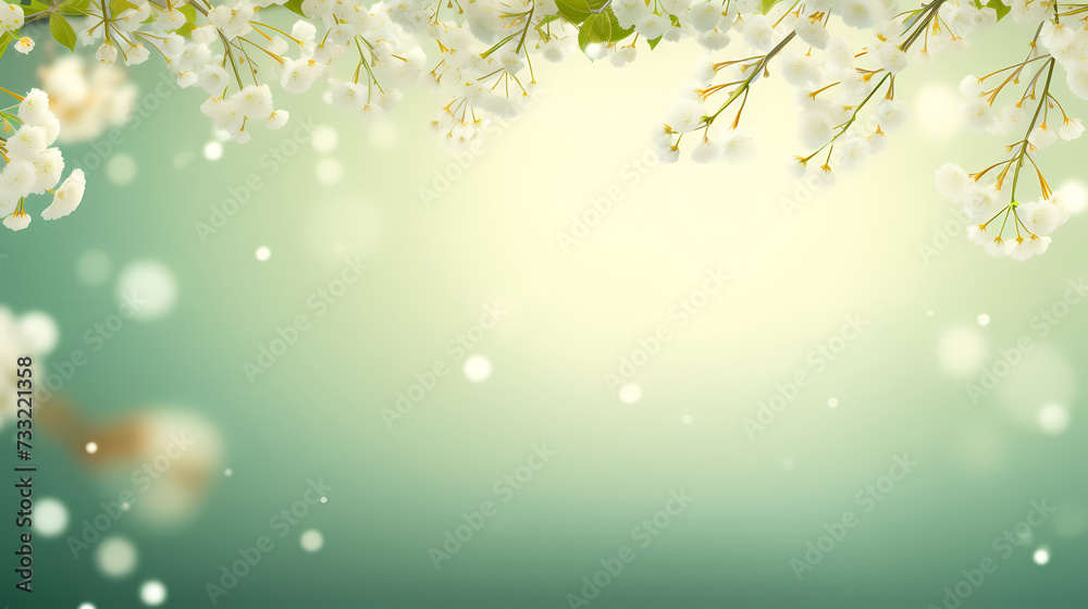 Spring nature background, ecology and healthy environment concept