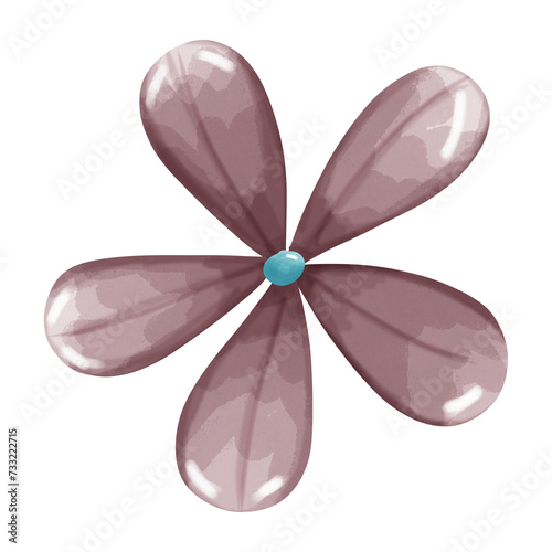 purple flowers