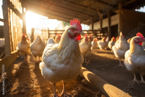 Chickens Farm and Field