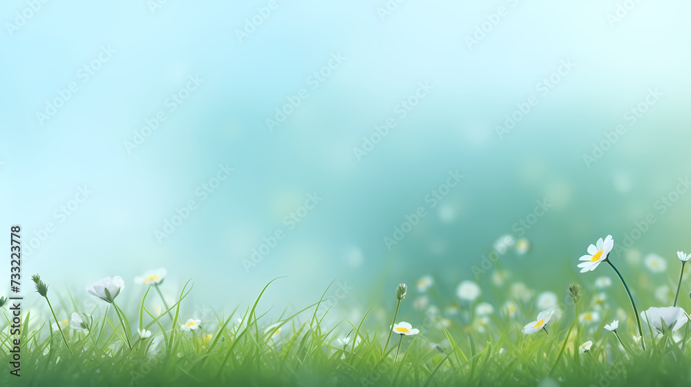 Spring nature background, ecology and healthy environment concept