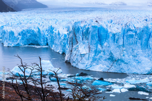 View of Perito Moreno Glacier, Los Glaciares National Park, Argentina.