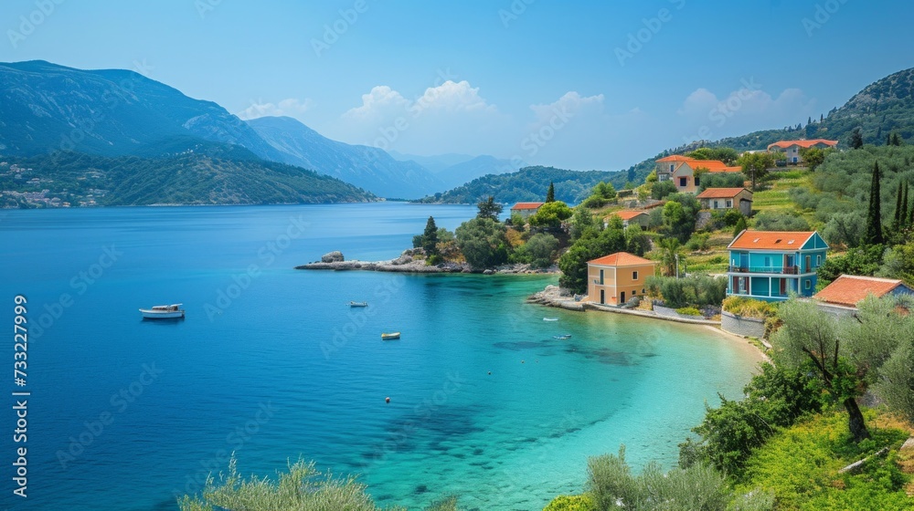 Mediterranean Seaside Village