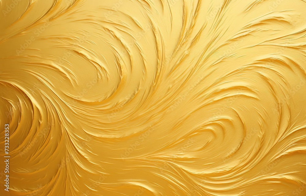 Hard gold Color Swirl Pattern Paper Hard gold Color Swirl Pattern Paper