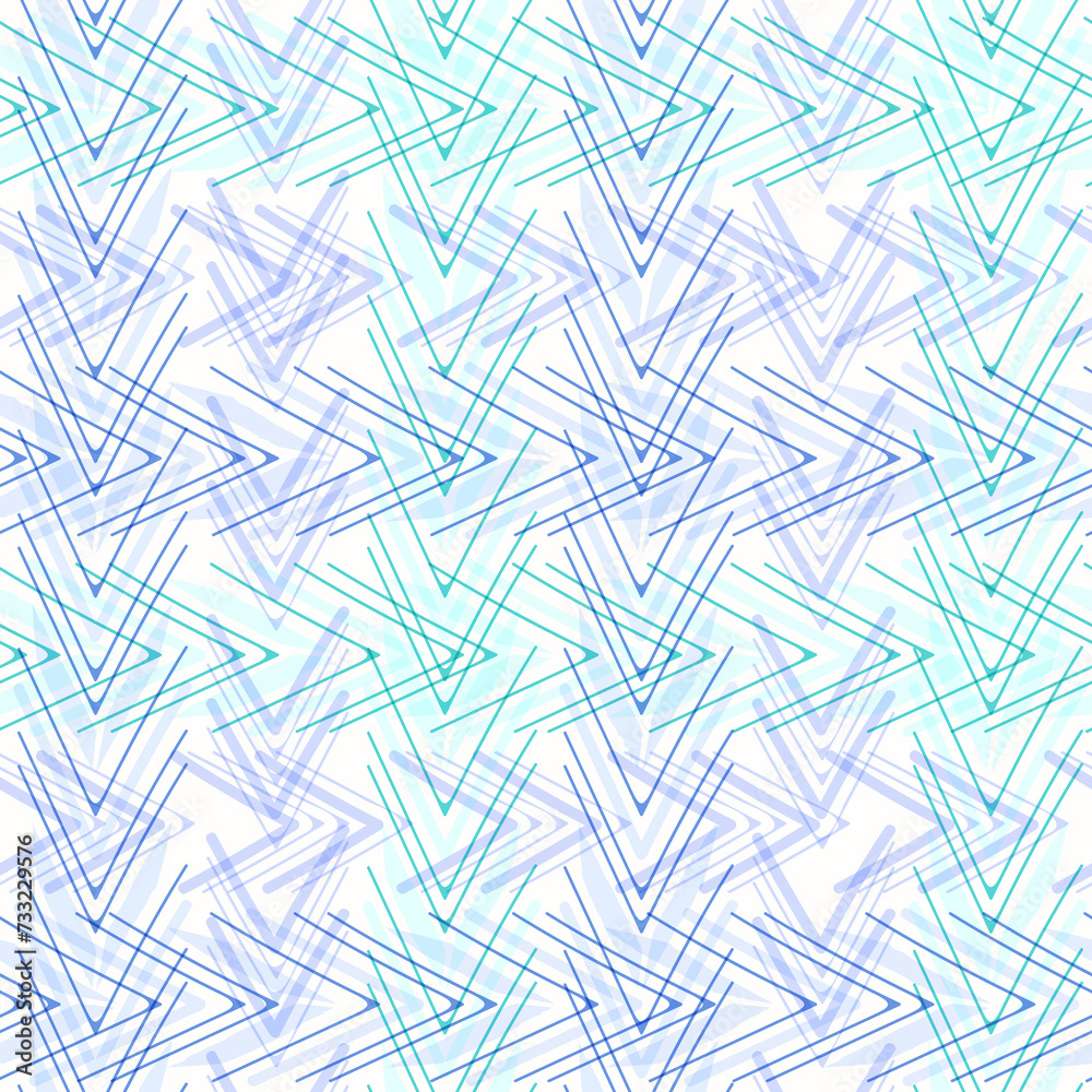 Abstract seamless pattern in ethnic style.