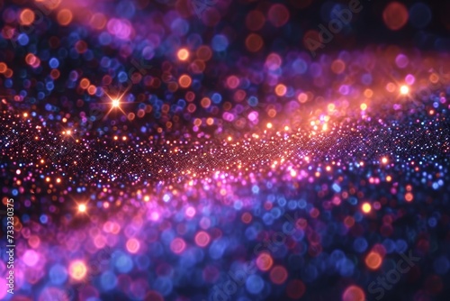 Glittering background with lights