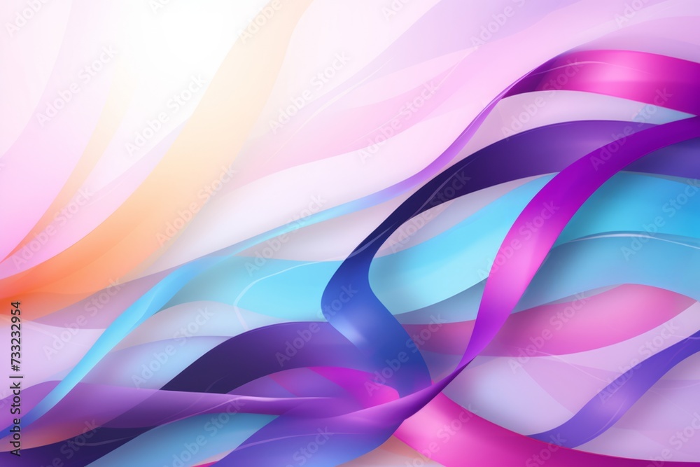 Abstract background queer awareness day with rainbow ribbons Abstract background queer awareness day with rainbow ribbons
