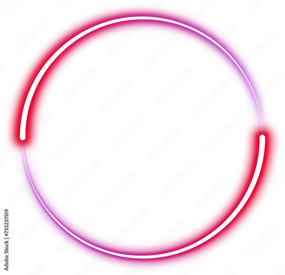 Glowing Circle Gradient Neon Glowing Circle Gradient Neon