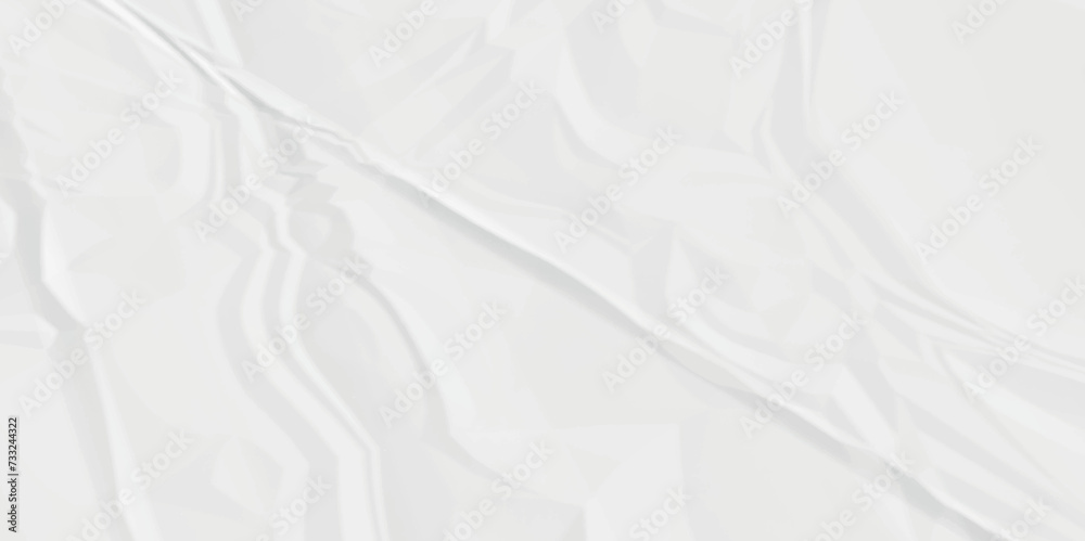 Obraz premium White paper texture is crumpled paper texture. White crumpled and creased paper texture. white crumpled blank paper texture. Grunge paper texture.