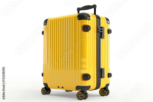 High Visibility Yellow Cabin Luggage for Travel 