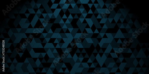 Vector dark blue minimal chain rough triangular low polygon backdrop background. Abstract geometric pattern gray and white Polygon Mosaic triangle Background, business and corporate background.